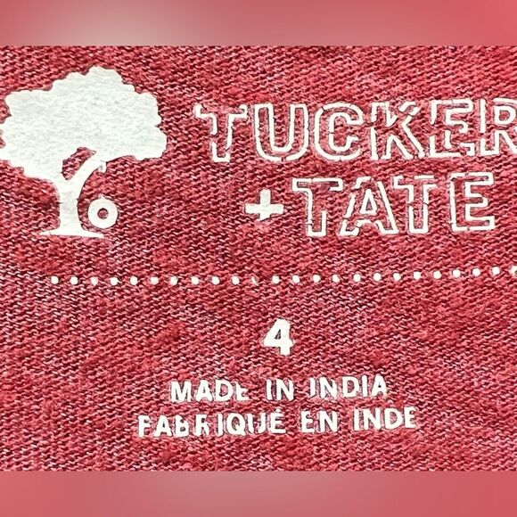 Tucker + Tate Boy’s Kid’s Short Sleeve Super Kid Crewneck T-Shirt. Tee. 4. 4T. - Picture 5 of 6